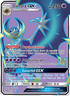 Lunala GX, Sonne & Mond Nº 141 Normal