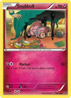 Snubbull, Fates Collide Nº 68 Normal