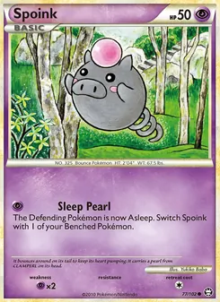 Spoink, Triumphant No. 77 Normal