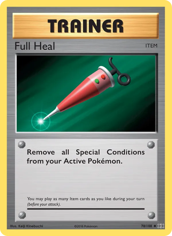 Full Heal, Evolutions No. 78