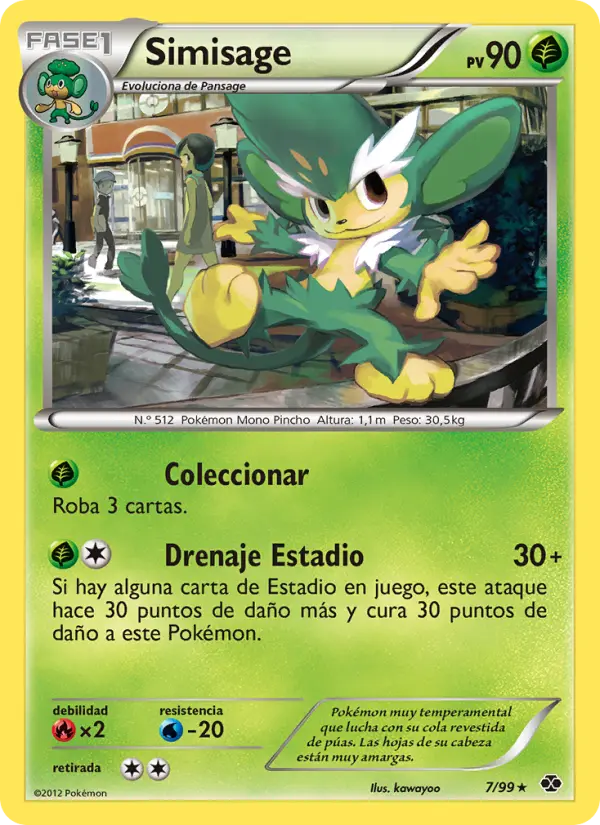 Simisage, Próximos Destinos No. 7