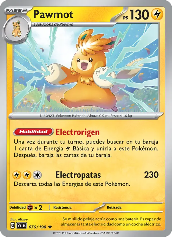 Pawmot, Escarlata y Púrpura No. 076
