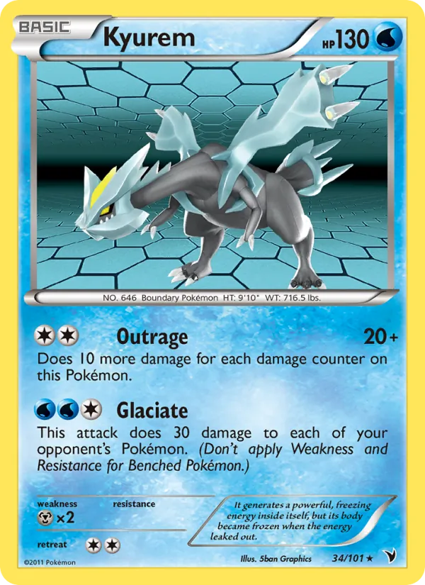 Kyurem, Noble Victories Nº 34