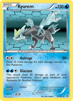 Kyurem, Noble Victories No. 34 Normal