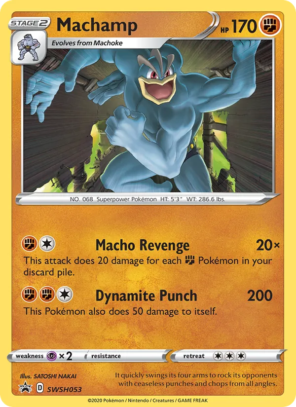 Machamp, SWSH Black Star Promos No. SWSH053
