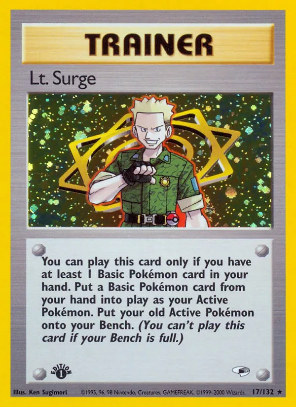 Lt. Surge, Gym Heroes Nº 17