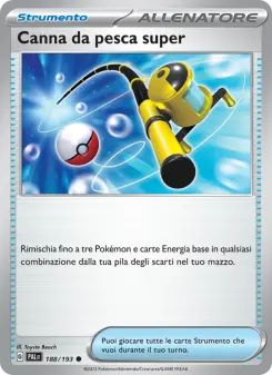Canna da pesca super, Evoluzioni a Paldea No. 188 Normal