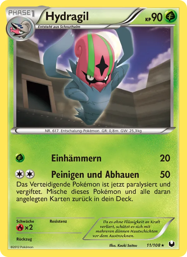 Hydragil, Erfoscher der Finsternis Nº 11