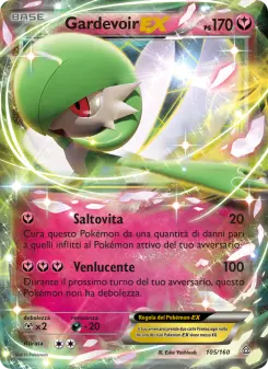 Gardevoir EX, Scontro Primordiale Nº 105 Normal