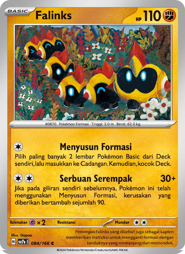 Falinks, Bimbingan Rasi No. 084