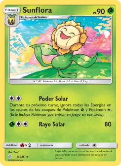 Sunflora, Eclipse Cósmico No. 8 Normal