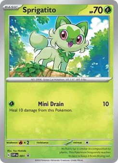 Sprigatito, SVP Black Star Promos No. 001
