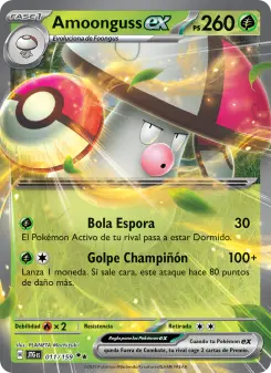Amoonguss ex, Juntos de Aventuras No. 011 Holo