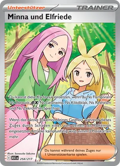 Minna und Elfriede, Erhabene Helden Nº 254 Holo