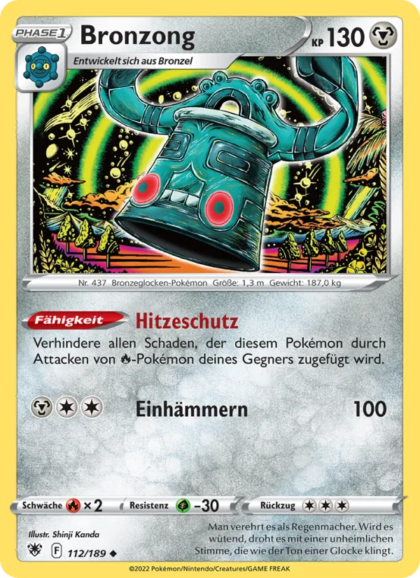 Bronzong, Astralglanz No. 112