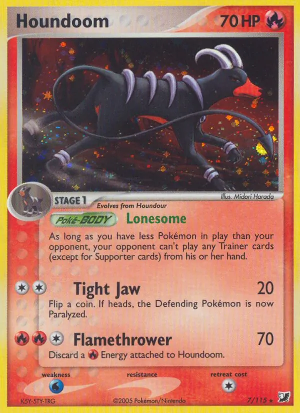 Houndoom, Unseen Forces Nº 7