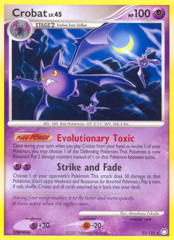 Crobat, Mysterious Treasures No. 23