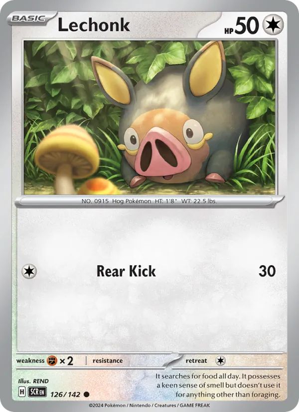 Lechonk, Stellar Crown Nº 126