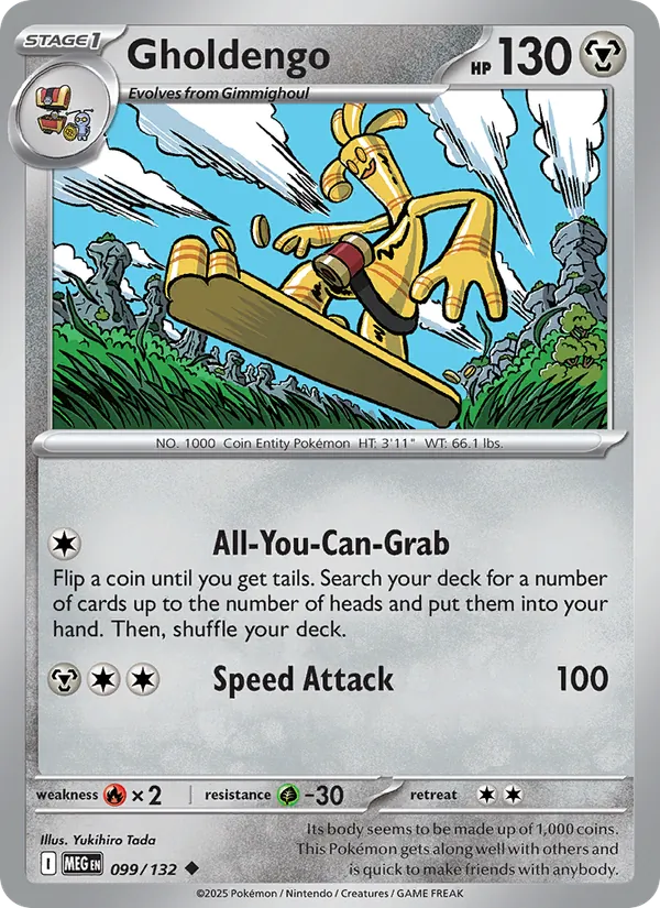 Gholdengo, Mega Evolution No. 099