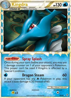 Kingdra, Unleashed No. 85 Holo