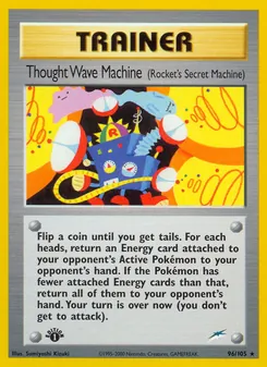 Thought Wave Machine (Rocket's Secret Machine), Neo Destiny Nº 96 Normal