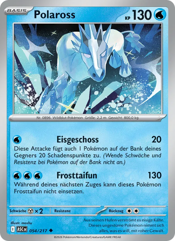 Polaross, Erhabene Helden Nº 054