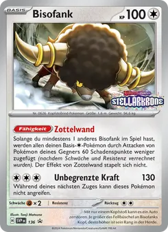 Bisofank, SVP Black Star Promos No. 136 Holo