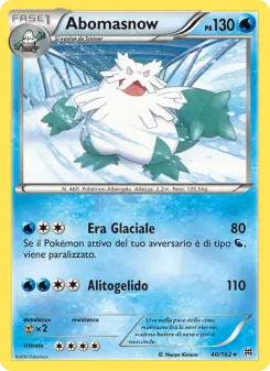Abomasnow, Turbo Blitz No. 40 Normal