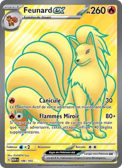 Feunard-ex, 151 No. 186 Holo