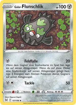 Galar-Flunschlik, Verlorener Ursprung No. 127 Normal