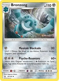 Bronzong, Ultra-Prisma No. 87 Normal