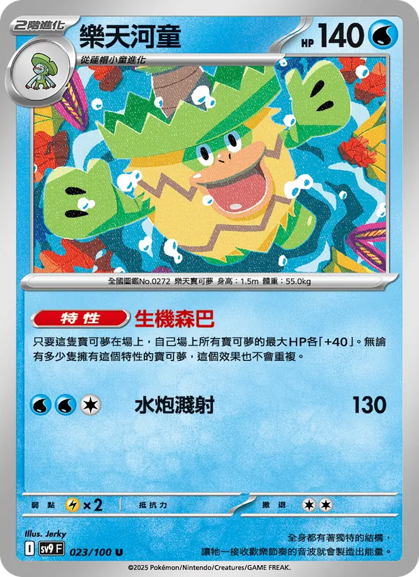 樂天河童, 對戰搭檔 Nº 023