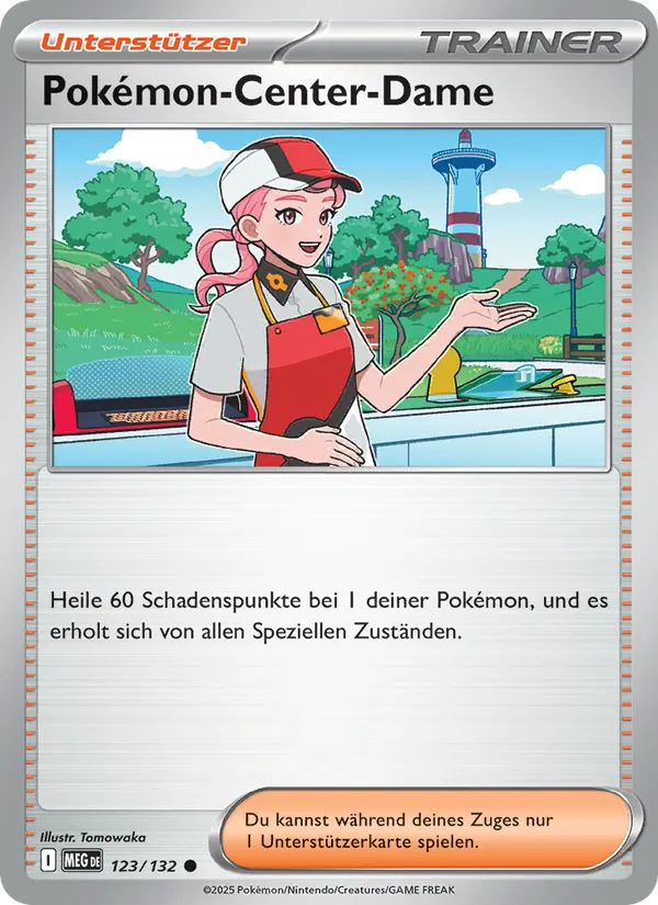 Pokémon-Center-Dame, Mega-Entwicklung No. 123