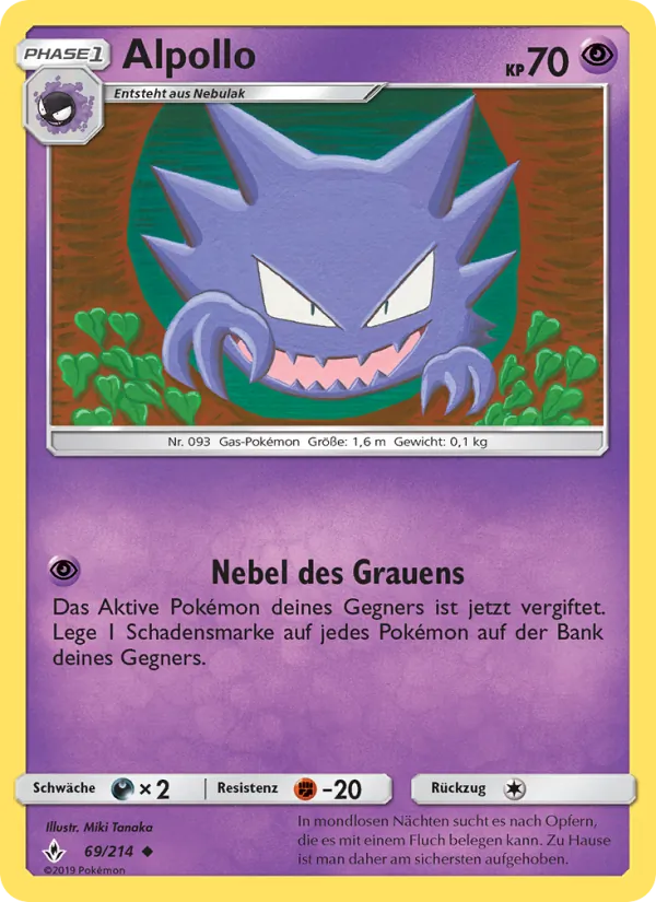Alpollo, Kräfte im Einklang No. 69