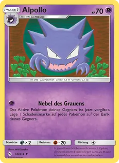 Alpollo, Kräfte im Einklang Nº 69 Normal