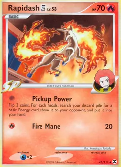 Rapidash 4, Rising Rivals No. 47 Normal