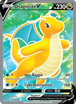 Dragonite V, Pokémon GO Nº 076 Holo