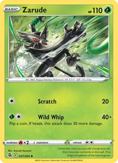 Zarude, Fusion Strike No. 27 Normal