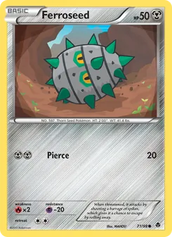 Ferroseed, Emerging Powers No. 71 Normal