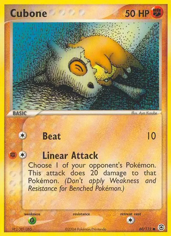 Cubone, FireRed & LeafGreen Nº 60