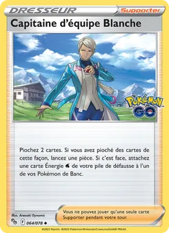 Capitaine d'équipe Blanche, Pokémon GO No. 064 Normal