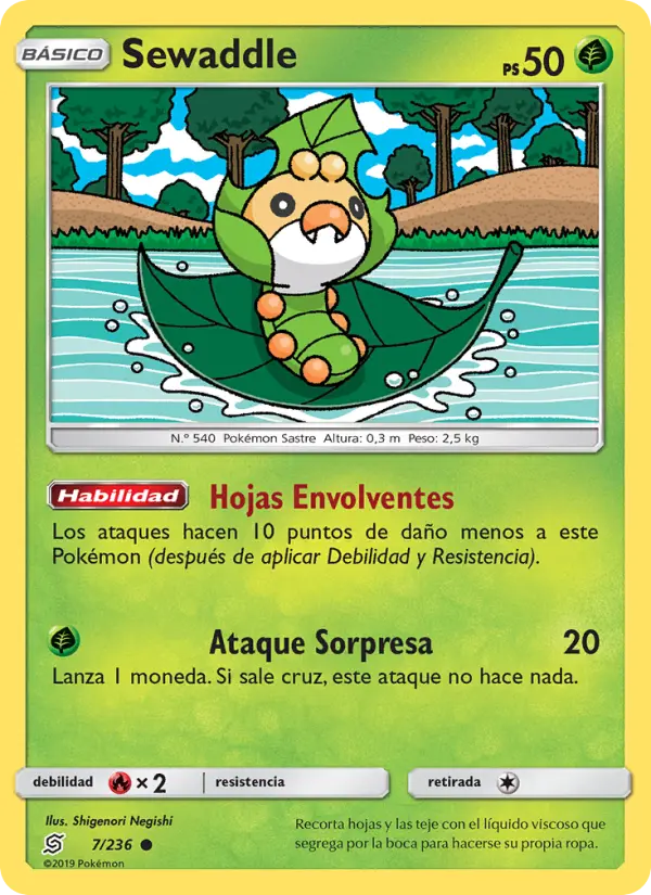 Sewaddle, Mentes Unidas Nº 7