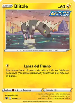Blitzle, Cartas de promoción ESES No. SWSH173 Normal