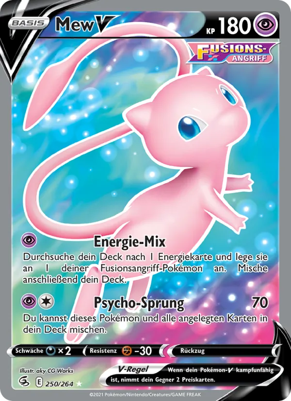 Mew V, Fusions Angriff Nº 250