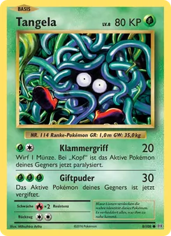 Tangela, Evolution No. 8 Normal