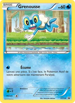 Grenousse, Promo XY Nº XY138 Normal