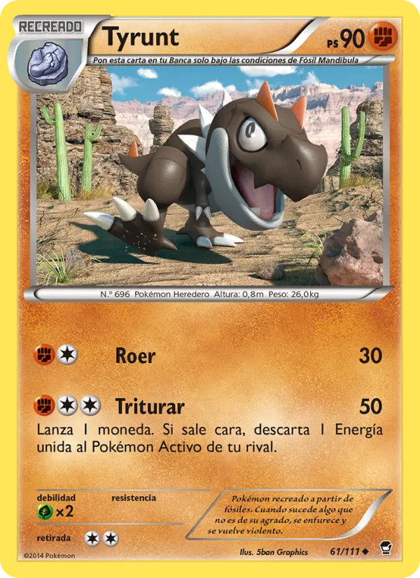 Tyrunt, Puños Furiosos Nº 61