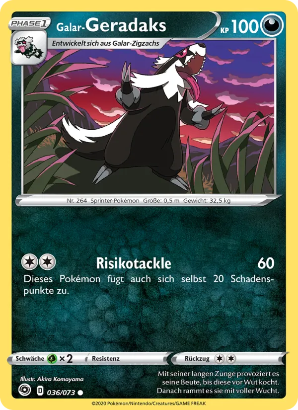Galar-Geradaks, Weg des Champs Nº 36