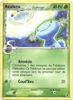 Axoloto δ, EX Île des Dragons No. 71 Normal