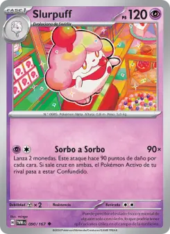 Slurpuff, Mascarada Crepuscular Nº 090 Normal